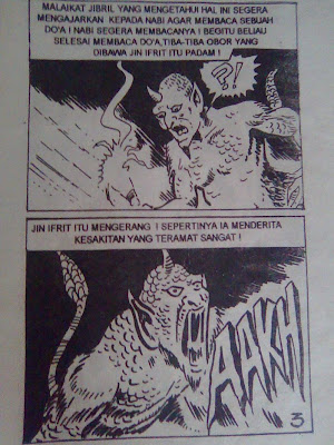 Ilustrasi Siksa dalam Neraka Versi Indonesia dalam Bentuk Komik