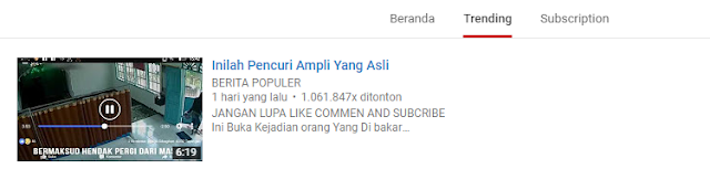 Trending YouTube Mencerminkan Selera Tontonan Masyarakat Indonesia