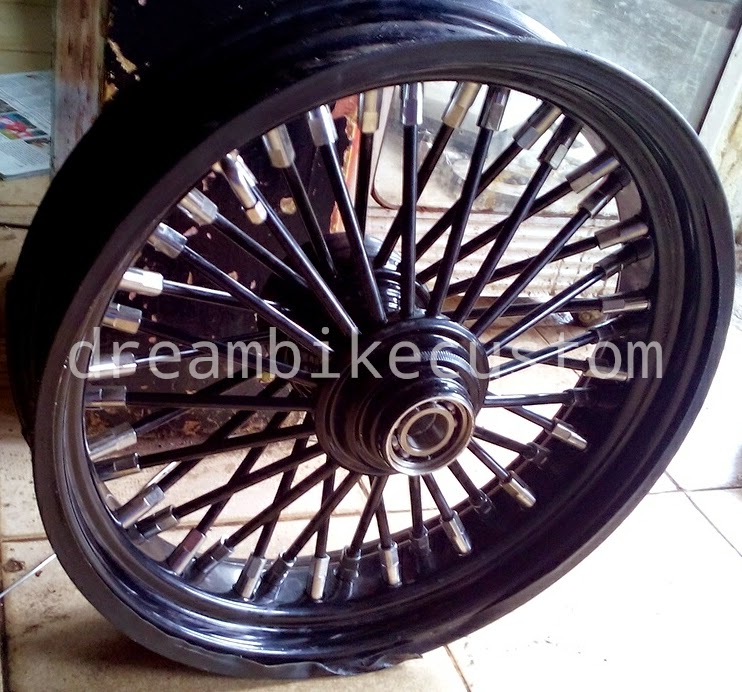 Terjual Velg Motor 100 Custom Handmade Scorpio Binter 