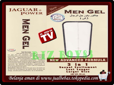 ♥JAGUAR POWER MenGel & CReaM♥ MERuBAH NasIB oToNG ANDA BIG & LoNG ♥TEcHNoLOgY FRANCE♥