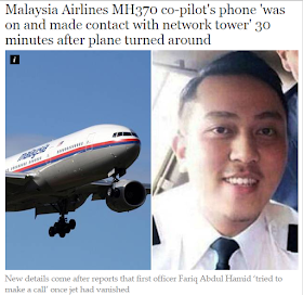 TERBONGKARNYA MISTERI PESAWAT MH370 DAN MH17