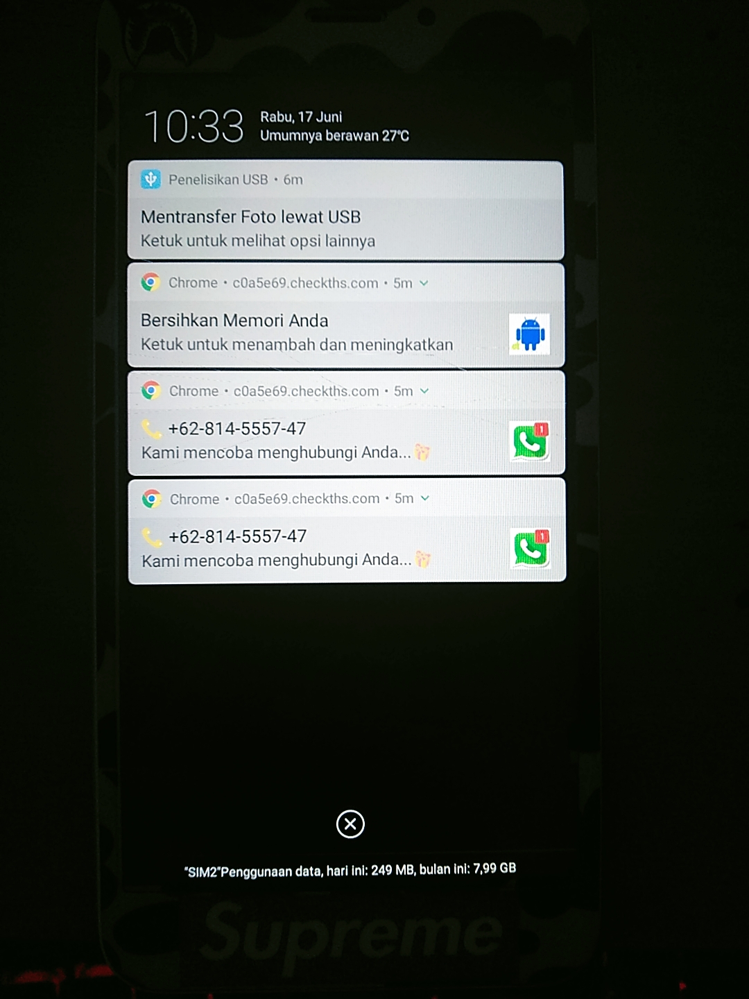 Cara Mengatasi Iklan Notifikasi Pop Up Browser Google Chrome Android