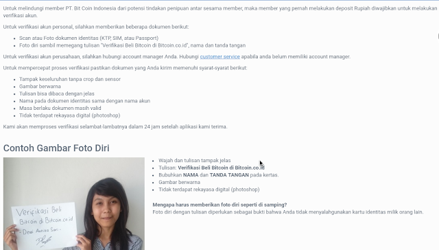 Tutorial Mendaftar Indodax