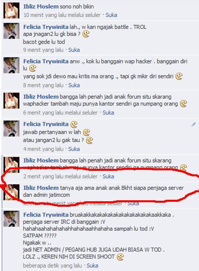 Komunitas Sok Hacker Terlalu Banyak Omong BKHT ( BIANG KEROK HOMO TEAM ) !!