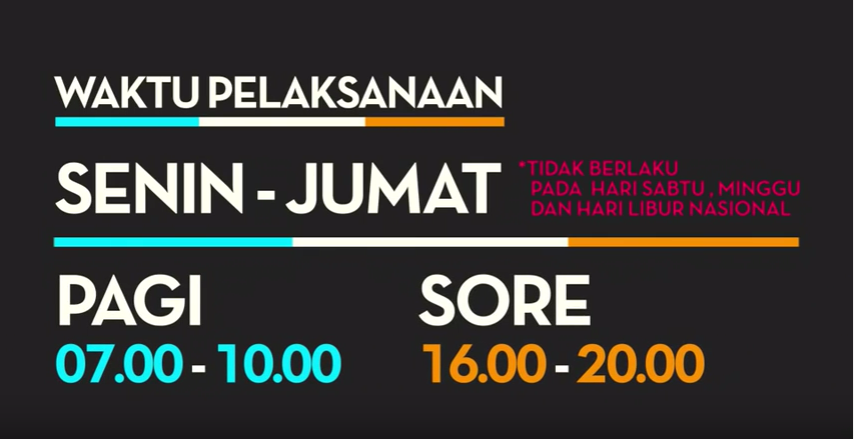 30 Agustus, Hari Ini Gan Aturan Ganjil Genap Mulai Berlaku