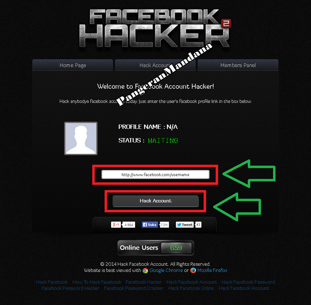 5 Langkah Hack Facebook Orang Lain *Terbaru - Agustus 2014*