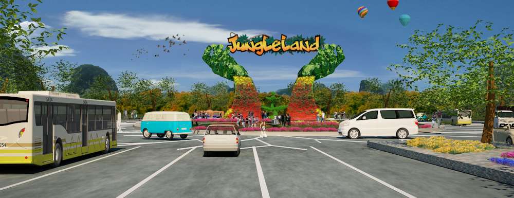 JUNGLE LAND segera menjadi taman rekreasi terbesar di Indonesia gan!! cekidot.......