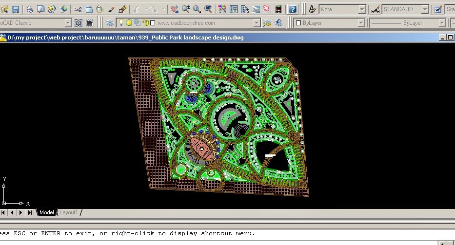 CONTOH RAB PEMBANGUNAN TAMAN KOTA | DOWNLOAD CONTOH RAB TAMAN KOTA