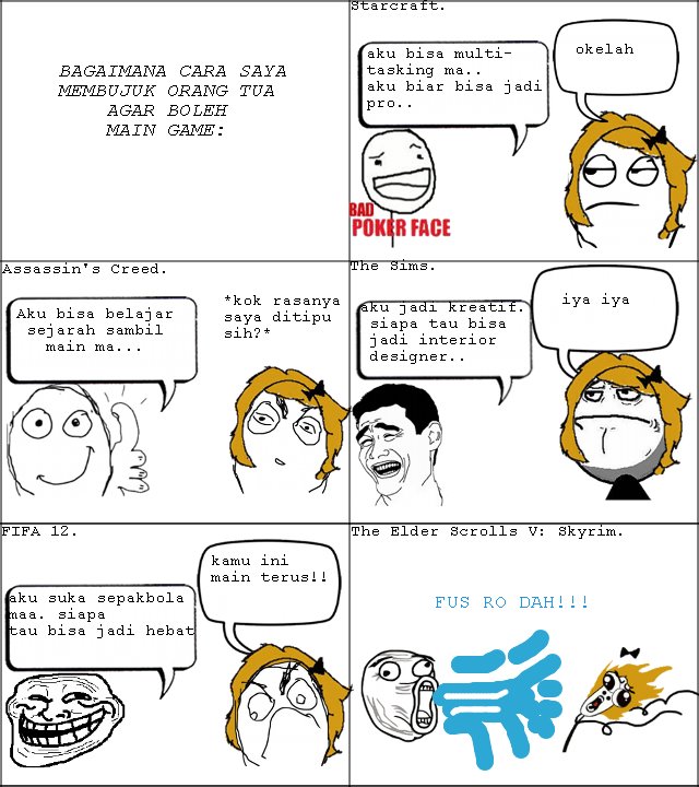 Rage bikin ngakak
