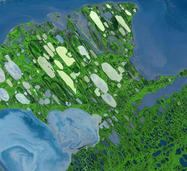Tempat-tempat &quot;Menakjubkan&quot; seluruh Dunia dilihat dari Satelit