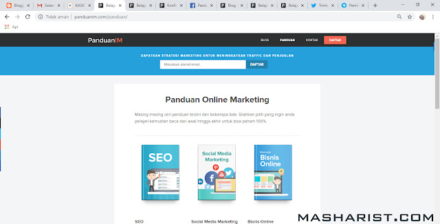 Panduanim.com, Web Lengkap untuk Blogger Pemula