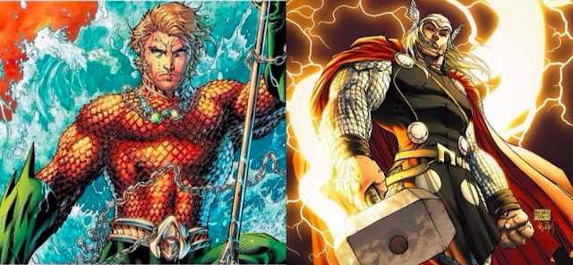 Aquaman Vs. Thor, Siapa Pemenangnya?