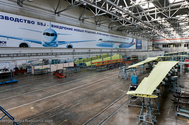 Yuk Intip Pusat Perakitan Pesawat Sukhoi Superjet 100 Di Rusia&#91;Full Pics&#93;