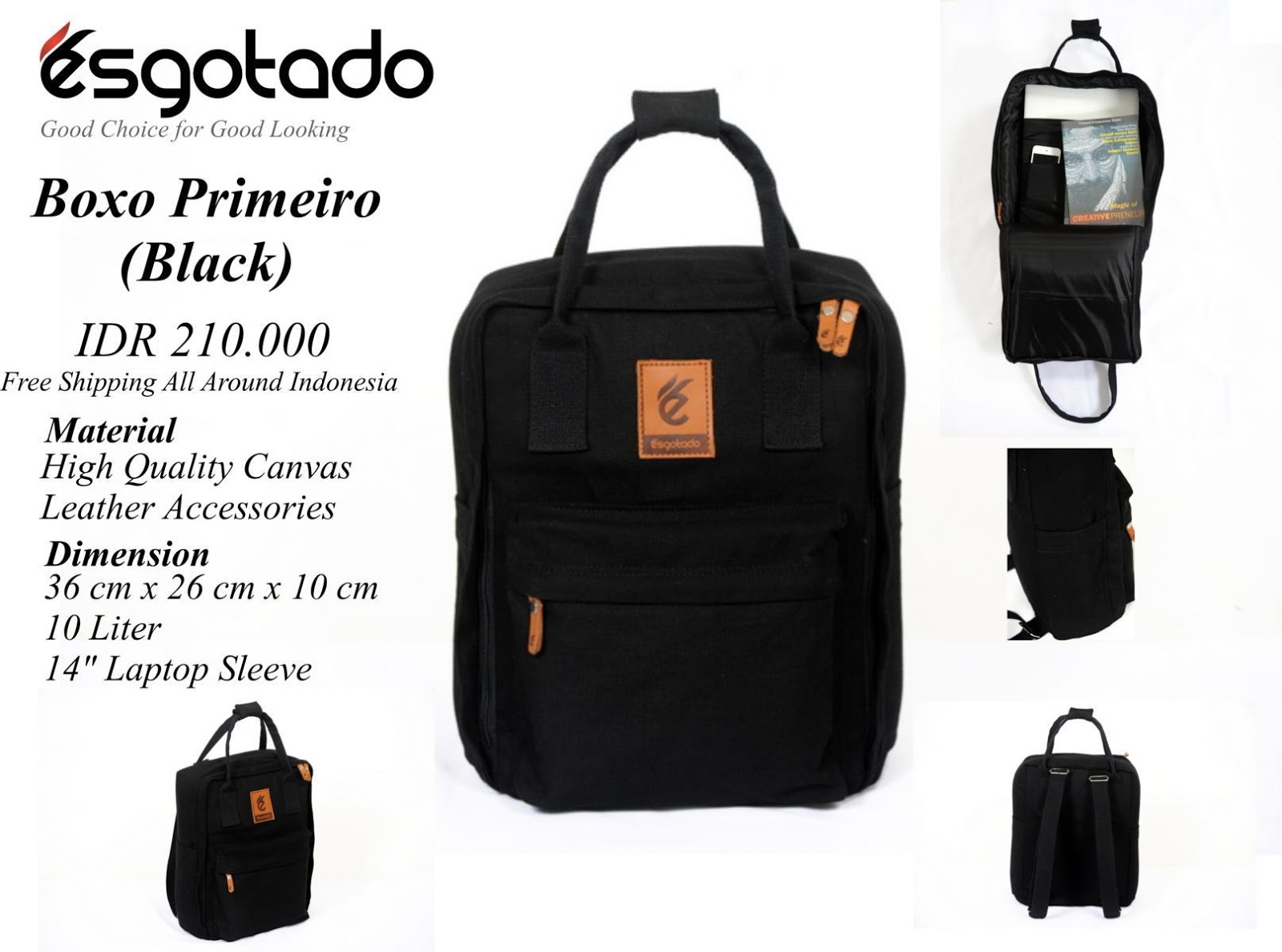 ╨╥╨╥╨╥╨ ESGOTADO ₪ Bag / Tas / Ransel ₪ Good Choise for Good Looking ╨╥╨╥╨╥╨