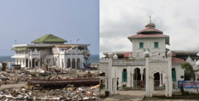 Inilah Sejumlah Masjid yang Selamat dari Bencana Tsunami Aceh