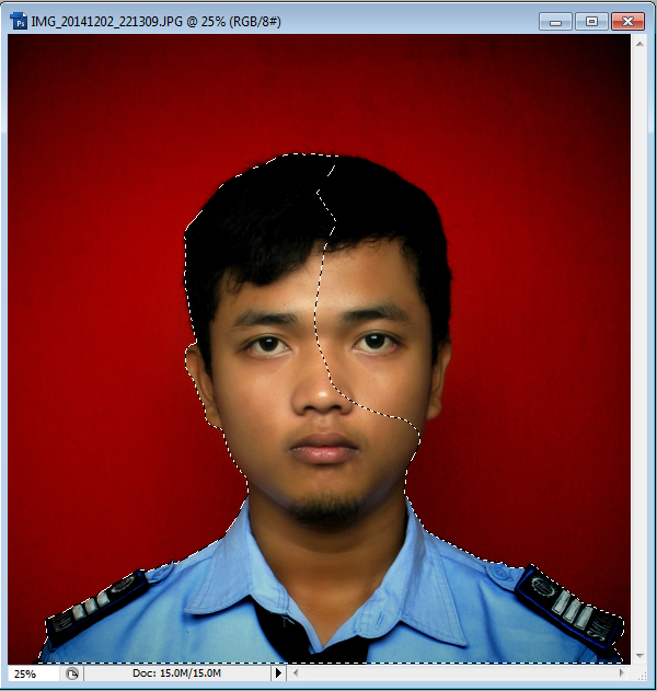 &#91;PHOTOSHOP&#93; Cara Membuat Sebagian Kepalamu Menjadi Tengkorak Dengan Photoshop