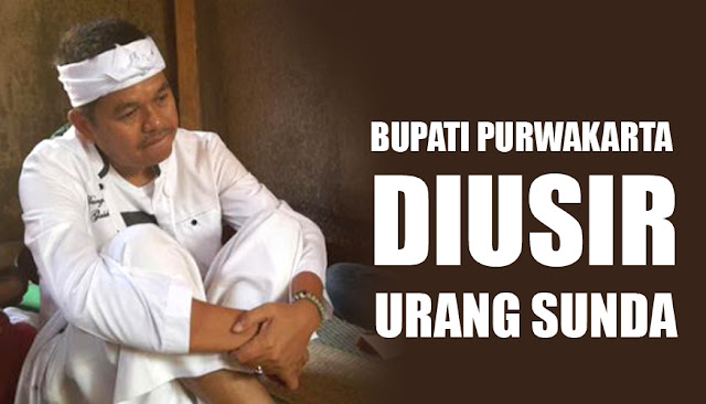 Bupati Purwakarta diusir masyarakat sunda diberbagai kota di Jawa barat?