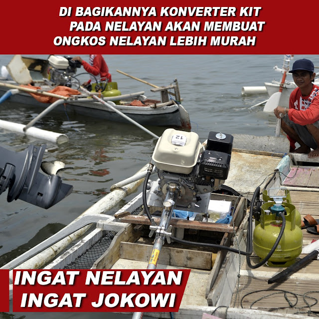 Konverter Kit Untuk Nelayan, Agar Melaut Lebih Hemat