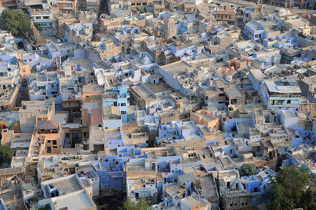 Kota Jodphur, Sebuah Kota Biru di India