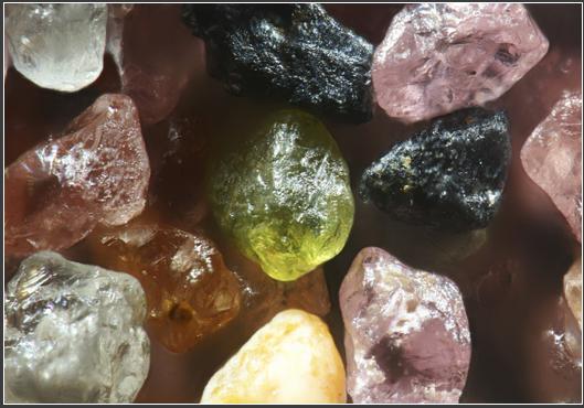 kehindahan pasir di perbesar 110x 