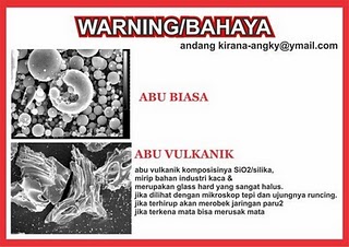 Kumpulin Abu Vulkaniknya, Cari Manfaatnya