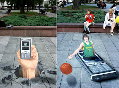 Foto - Foto 3D Keren dari Virtual Street Paintings