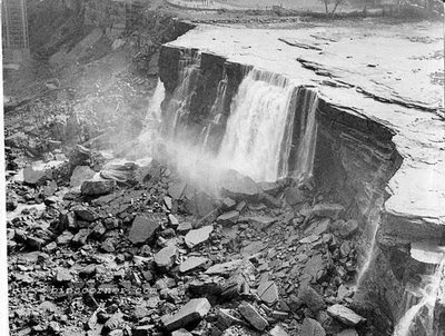 Foto-foto Sejarah Terbentuknya Air Terjun Niagara