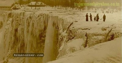 Foto-foto Sejarah Terbentuknya Air Terjun Niagara