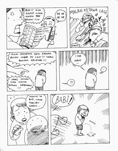 Bujud buneng ini komik-komik ASLI INDONESIA kocak gan!! Nyesel bet ga masuk!