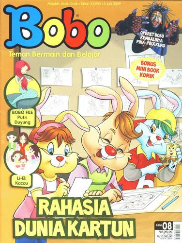 7 karakter kartun kelinci BWK++