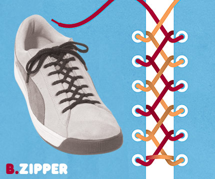 Keren! 14 Cara Unik &amp; Kreatif Mengikat Tali Sepatu