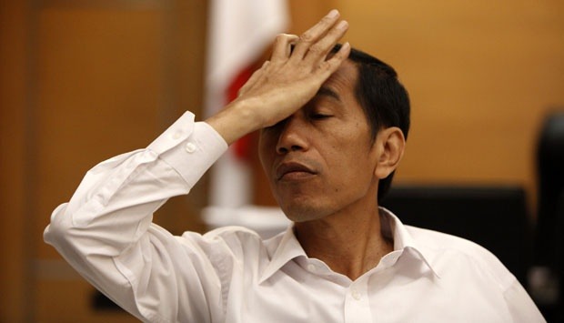 Istana: Jokowi Tidak Happy ... kehilangan wibawa setelah setahun memimpin?