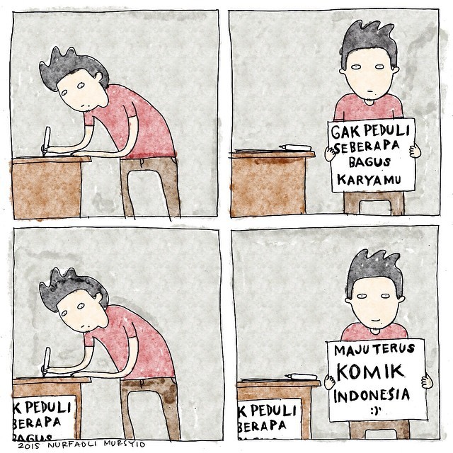 &#91;KOMIK STRIP&#93; Absurd life of Indonesian people