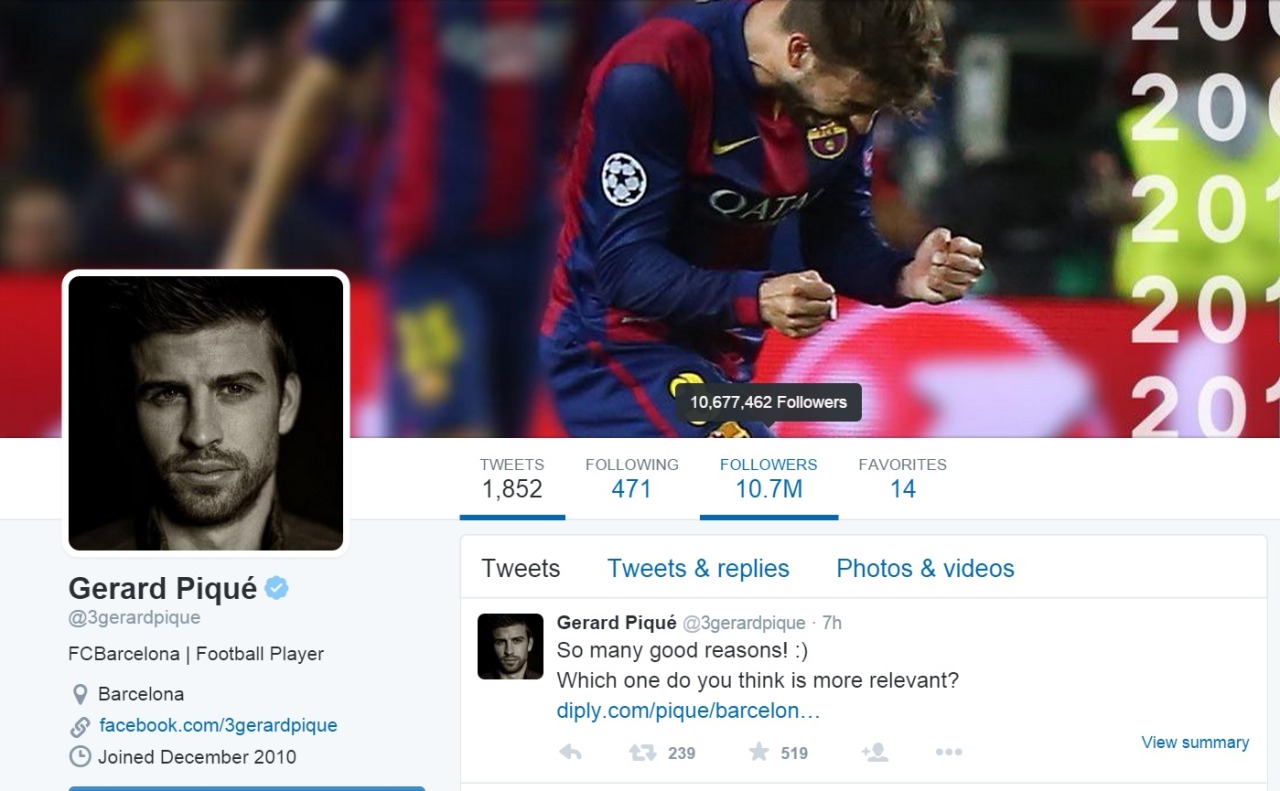 10 Atlet dengan Follower Twitter Terbanyak
