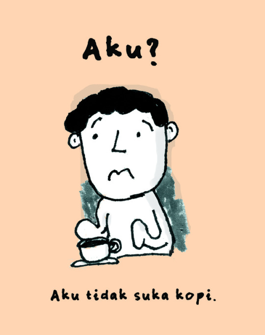 Gan, ane mau mulai bikin kartun.
