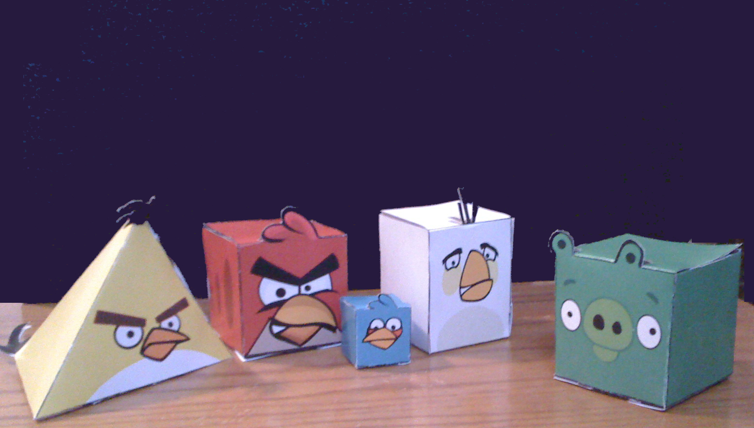 Angry Birds Papercraft - Bikin Angry Birds dari kertas &#91;gampang&#93;