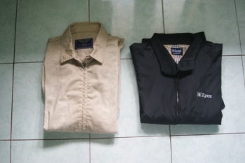 Jacket Harrington Lynx dan Treasure Island