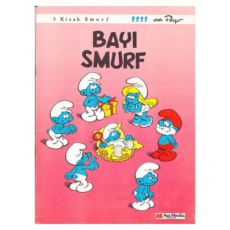 WTS komik SMURF format digital