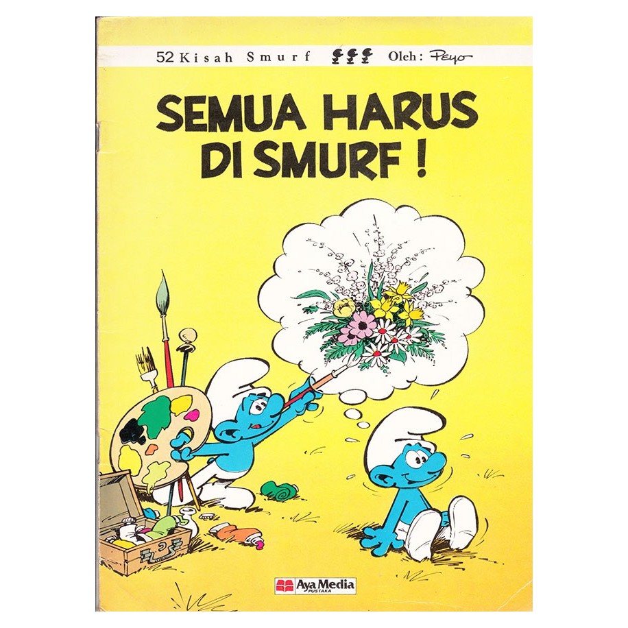 WTS komik SMURF format digital