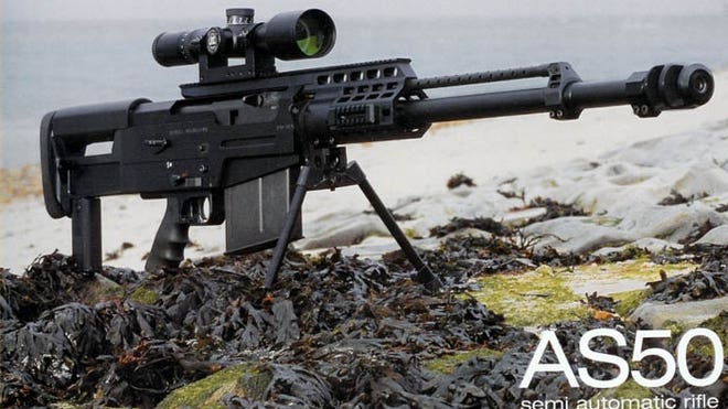 &#91;video&#93; Bedil tercanggih se-Suriah : Accuracy International AS50 Anti Materiel Rifle