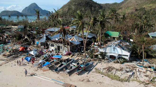 Filipina Darurat Bencana Karena Topan Haiyan Yang Dahsyat