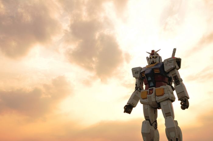 Robot Gundam Raksasa Datang ke Jepang!