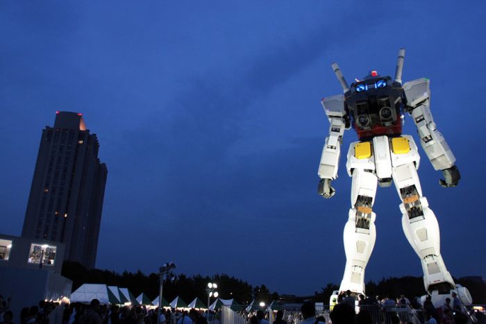 Robot Gundam Raksasa Datang ke Jepang!