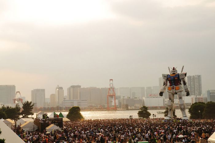 Robot Gundam Raksasa Datang ke Jepang!