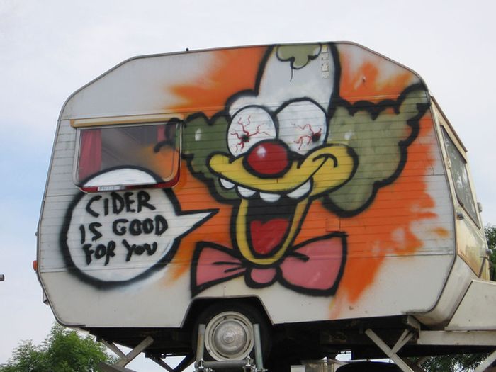 The Simpsons Street Art