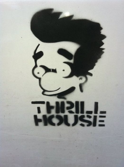 The Simpsons Street Art