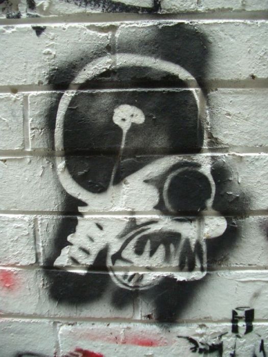 The Simpsons Street Art