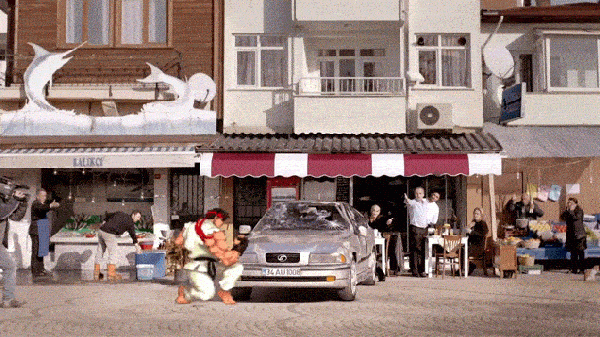 &#91;GIF&#93; karakter street fighter berulah