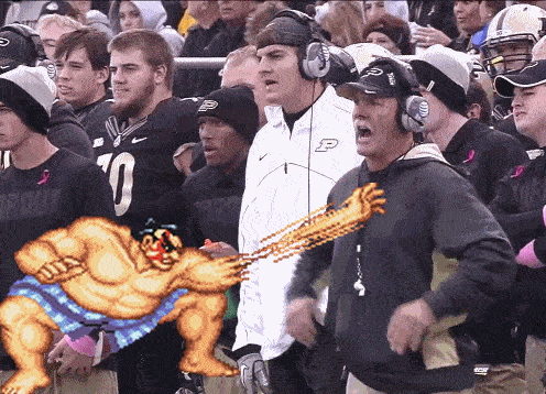 &#91;GIF&#93; karakter street fighter berulah