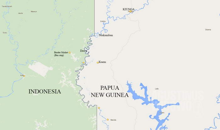 &#91;Melihat Papua dari Luar Perbatasan&#93; Asiki 27 September 2014: Pasar di Garis Batas